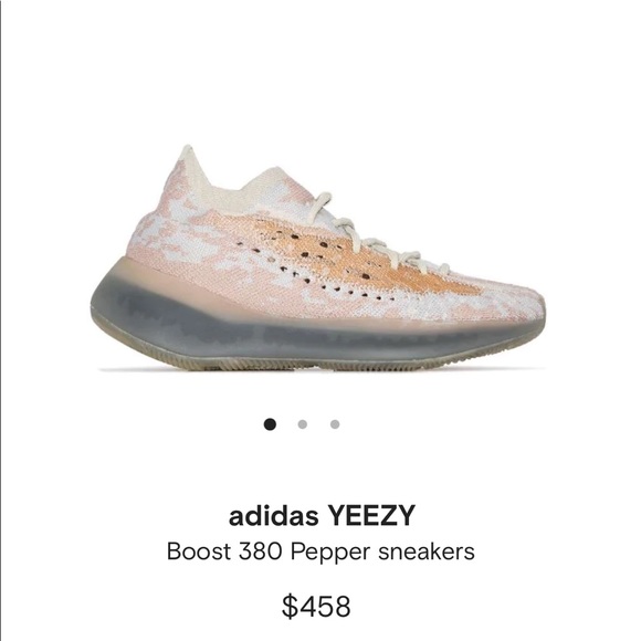 Yeezy 380 Boost Pepper Sneakers - Picture 1 of 7